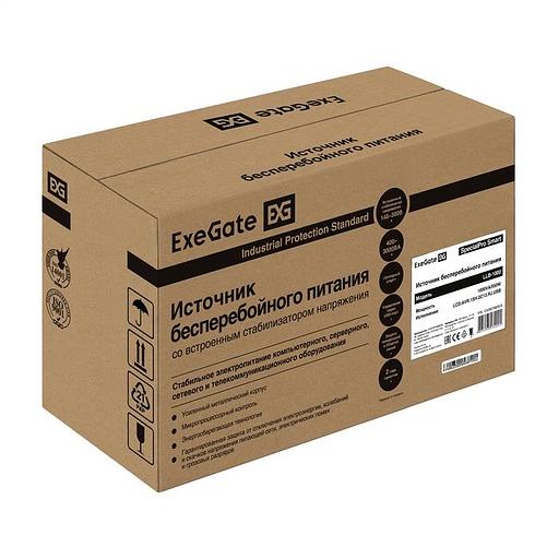 Exegate EX292788RUS ИБП ExeGate SpecialPro Smart LLB-1000.LCD.AVR.1SH.2C13.RJ.USB <1000VA/550W, LCD, AVR, 1*Schuko+2*C13, RJ45/11,USB, металлический корпус, Black> фото 4