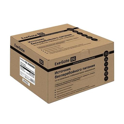 Exegate EX293858RUS ИБП ExeGate NEO Smart LHB-1000.LCD.AVR.8SH.CH.USB <1000VA/650W, LCD, AVR, 8*Schuko, USB, 4*USB-порта для зарядки, Black> фото 4