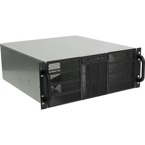 Procase RE411-D11H0-C-48 Корпус 4U server case,11x5.25+0HDD,черный,без блока питания,глубина 480мм,MB CEB 12"x10,5" фото 1