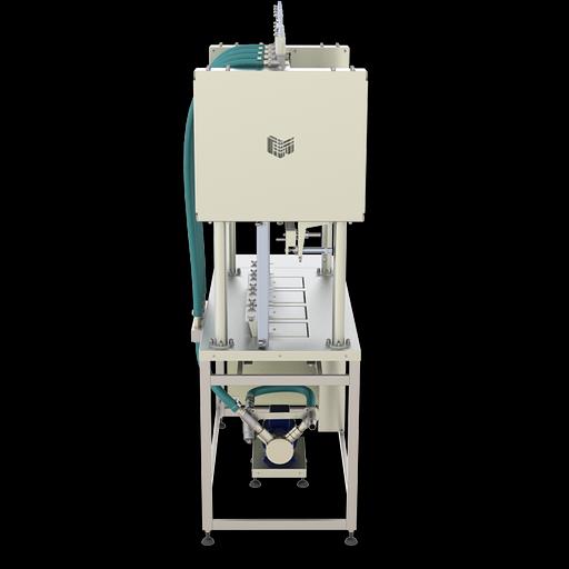 Полуавтомат розлива жидкостей в тару 0,5 – 10,0 л ПР-800В-МГ (весовой, 4 головы, с опусканием) фото 2