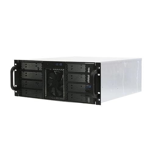 Procase Корпус 4U server case,8x5.25+5HDD,черный,без блока питания,глубина 550мм,MB CEB 12"x10,5", панель вентиляторов 3*120x25 PWM фото 1