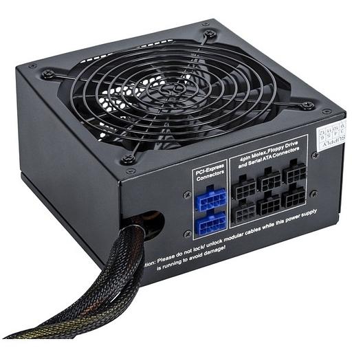 Exegate EX292215RUS Серверный БП 1100W ExeGate ServerPRO-1100RADS (ATX, for 3U+ cases, КПД 82% (80 PLUS), 14cm fan, 24pin, 2(4+4)pin, 6xPCIe, 8xSATA, 4xIDE, Cable Management, black) фото 1