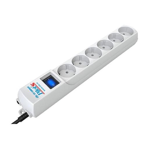 ZIS Сетевой фильтр Pilot - S {5 евро, 1 росс.} 7м фото 1