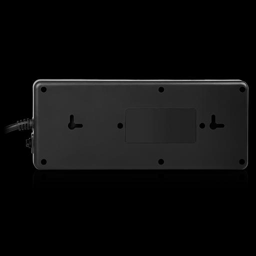 SVEN Фильтр SF-08E-16 3,0 м (8 розеток с защитными шторками,16А) черный, цветная коробка [SV-021610] фото 4