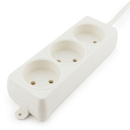 Гарнизон Сетевой фильтр EL-NL3-W-5, 3 розетки допустимый ток 10А, длина 5м. фото 2