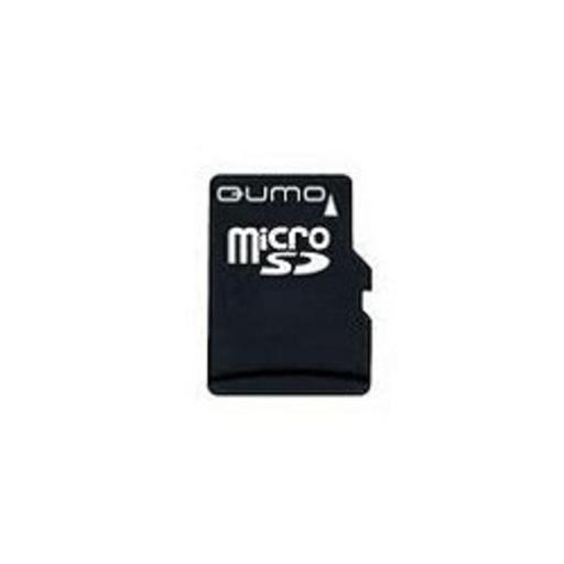 Micro SecureDigital 4Gb QUMO QM4GMICSDHC10 {MicroSDHC Class 10, SD adapter} фото 1