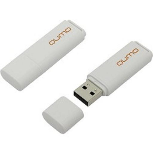 USB 2.0 QUMO 8GB Optiva 01 White [QM8GUD-OP1-white] фото 1