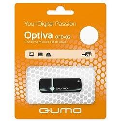 USB 2.0 QUMO 8GB Optiva 02 Black [QM8GUD-OP2-black] фото 1