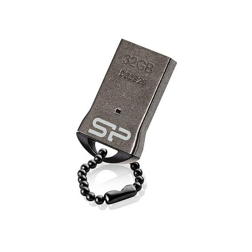 Silicon Power USB Drive 64GB Touch T01, USB 2.0, Черный фото 1