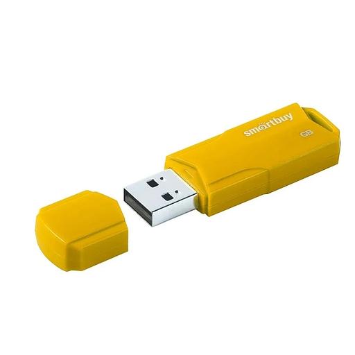 Smartbuy USB Drive 8GB CLUE Yellow (SB8GBCLU-Y) фото 1