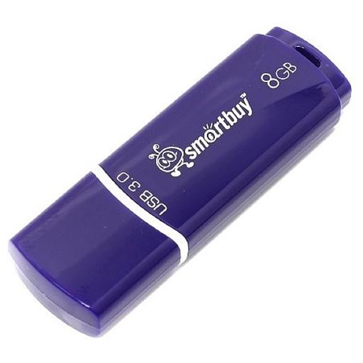 Smartbuy USB Drive 8GB Crown Blue (SB8GBCRW-Bl) фото 1