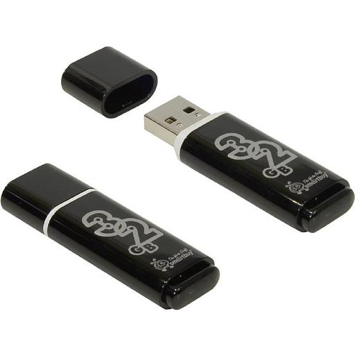 Smartbuy USB Drive 32Gb Glossy series Black SB32GBGS-K фото 1