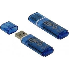 Smartbuy USB Drive 32Gb Glossy series Blue SB32GBGS-B фото 1