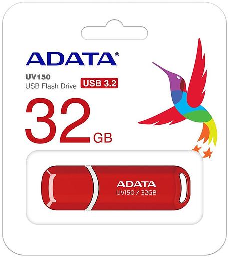 A-DATA Flash Drive 32Gb UV150 AUV150-32G-RRD {USB3.0, Red} фото 2