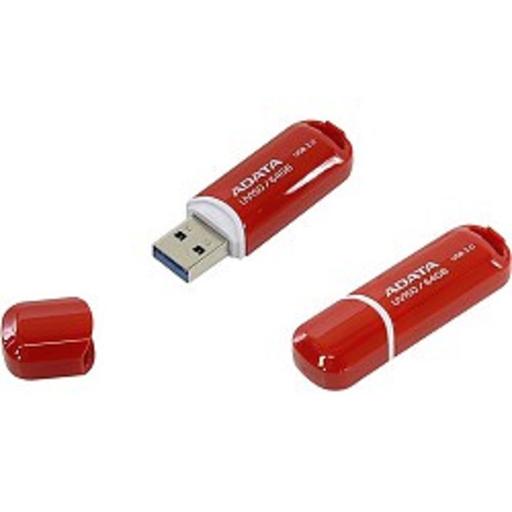A-DATA Flash Drive 64GB UV150 AUV150-64G-RRD {USB3.0, Red} фото 1