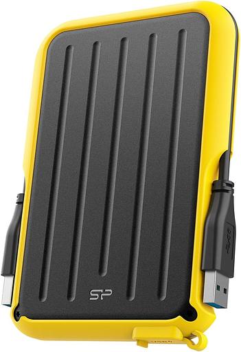 Silicon Power Portable HDD 2TB Armor A66 USB 3.2, желтый, черный фото 2