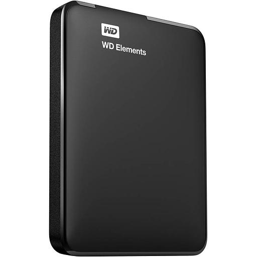 WD Portable HDD 1TB Elements Portable WDBUZG0010BBK-WESN {USB3.0, 2.5", black} фото 1