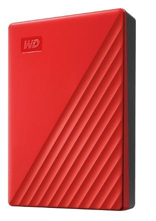 WD Portable HDD 4TB My Passport WDBPKJ0040BRD-WESN 2,5" USB 3.0 red фото 1