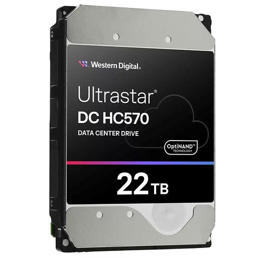Жесткий диск Western Digital Ultrastar DC HС570 HDD 3.5" SATA 22Tb, 7200rpm, 512MB buffer, 512e (0F48155), 1 year (WUH722222ALE6L4) фото 2