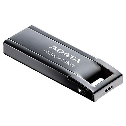 128GB UR340 USB Flash Drive USB 3.2 Gen1, Black, Retail (AROY-UR340-128GBK) фото 2