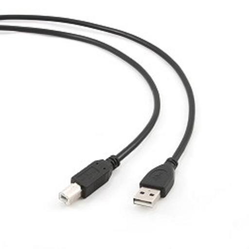 Bion Кабель интерфейсный USB 2.0 AM/BM, 3м, черный [BXP-CCP-USB2-AMBM-030] фото 1