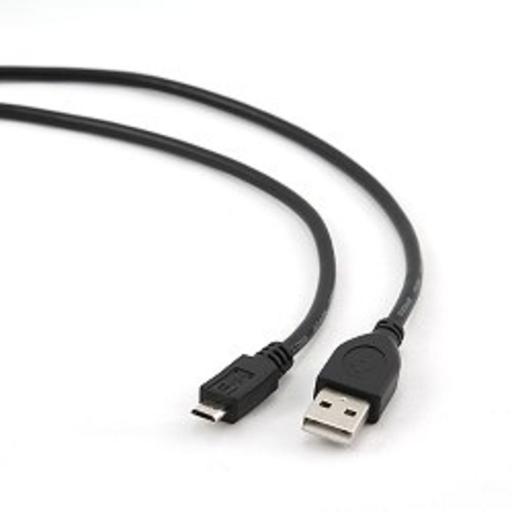 Bion Кабель USB 2.0 - micro USB, AM-microB 5P, 1.8м, черный [BXP-CCP-mUSB2-AMBM-018] фото 1