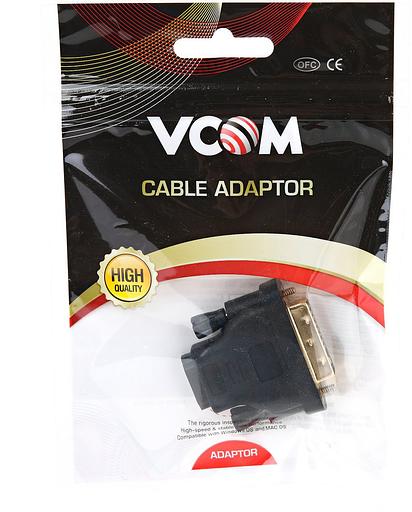 VCOM VAD7818 Переходник HDMI 19F to DVI-D 25M [6937510890057] фото 3