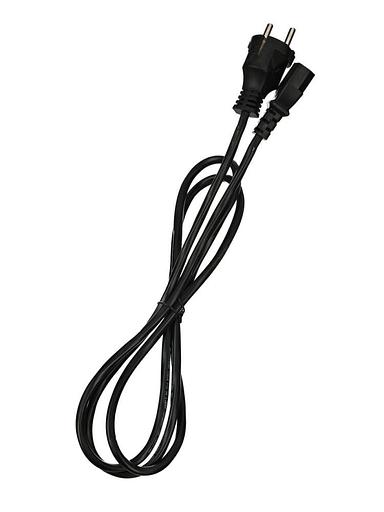 Telecom TE021-CU1.0-1.8M Кабель компьютер - розетка 220V EU (прямой) 3GX1,0мм2, 1,8m, медь, Telecom [06926123463796] фото 1