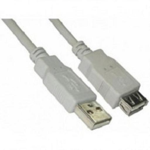 5bites UC5011-018C Кабель удлинитель USB2.0, AM/AF, 1.8м. фото 1