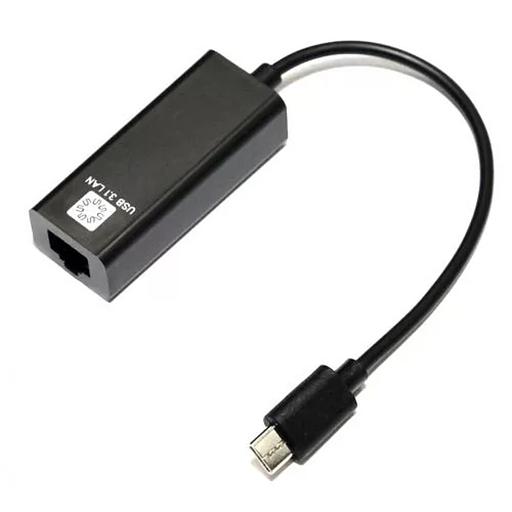 5bites UA3C-45-08BK Кабель-адаптер USB3.1 / RJ45 100MB / BLACK фото 1