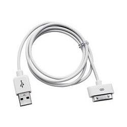 Gembird CC-USB-AP1MW Кабель USB AM/Apple для iPad/iPhone/iPod, 1м белый (пакет) фото 1