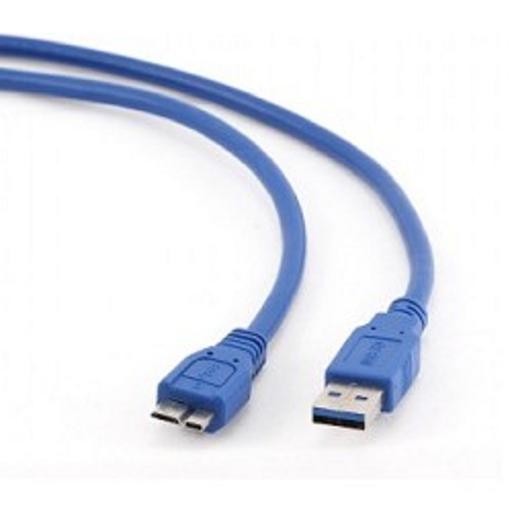 Gembird/Cablexpert CCP-mUSB3-AMBM-0.5M Кабель USB 3.0 Pro, AM/microBM 9P, 0.5м, экран, синий фото 1