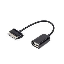Gembird/Cablexpert A-OTG-AF30P-001 Кабель USB 2.0 OTG, USBAF/BM30pin, для планшетов Samsung, 0.15м, пакет фото 1