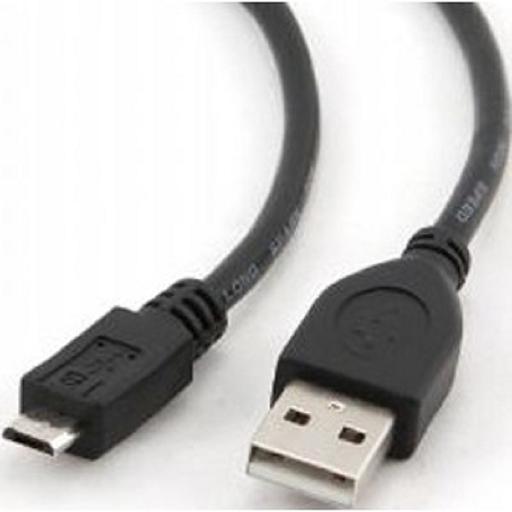 Cablexpert Кабель USB 2.0 Pro, AM/microBM 5P, 1м, экран, черный, пакет (CCP-mUSB2-AMBM-1M) фото 1