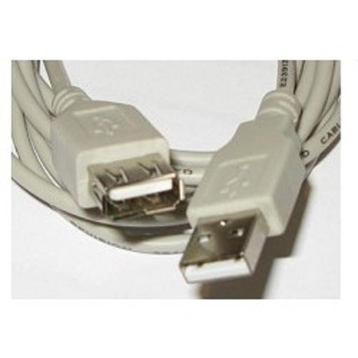 Gembird PRO CCF-USB2-AMAF-6 USB 2.0 кабель удлинительный 1.8м AM/AF позол.конт., фер.кол., пакет фото 1