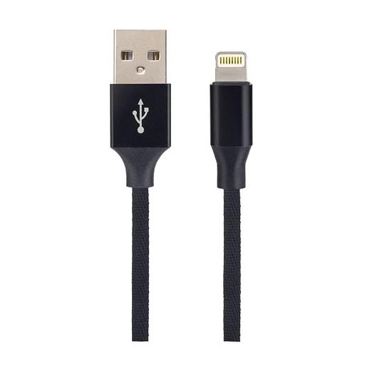 PERFEO Кабель для iPhone, USB - 8 PIN (Lightning), черный, длина 2 м., бокс (I4317) фото 1