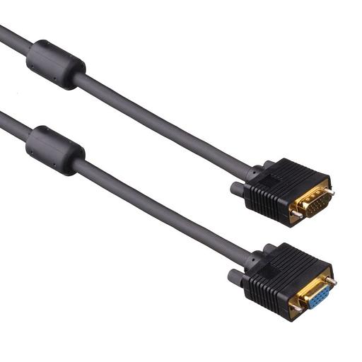 Exegate EX138951RUS Удлинитель монитор - SVGA card (15M -15F) 1.8м 2 фильтра Exegate позол. разъемы, экран фото 2