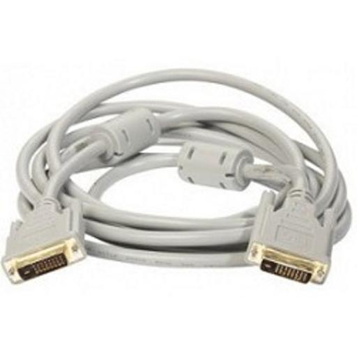 Exegate EX191094RUS Кабель DVI dual link (25M-25M) 1.8м Exegate, 2 фильтра, позолоченные контакты фото 1