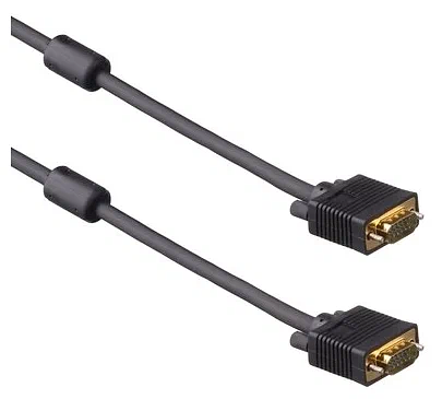 Exegate EX169516RUS Кабель монитор - SVGA card (15M -15M) 10м 2 фильтра Exegate позолоченные разъемы, экранирование фото 2