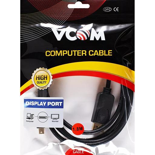 VCOM CG682-1.8M Кабель-переходник Mini DisplayPort M -> Display Port M 4K*60 Hz 1,8м VCOM [4895182211117] фото 7