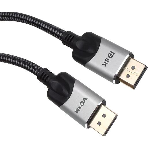 VCOM CG635-2M Кабель соединительный DISPLAY PORT v1.4, 8K@60Hz, 2m VCOM фото 2