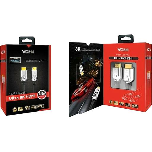 VCOM Кабель HDMI 19M/M,ver. 2.1, 8K@60 Hz 1.5m VCOM [04895182205109] фото 8