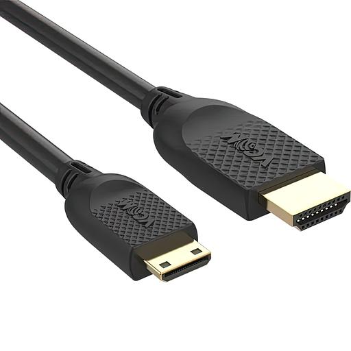 VCOM CG583-1.8M Кабель HDMI-19M --MiniHDMI-19M ver 2.0 1.8m VCOM [04895182205642] фото 1