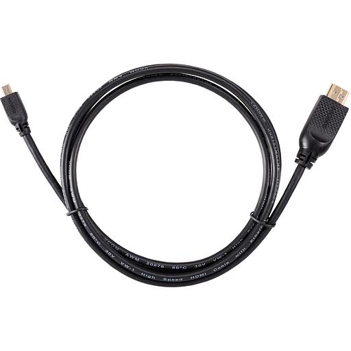 VCOM CG587-1.5M Кабель HDMI-19M --MicroHDMI-19M ver 2.0 1.5m VCOM фото 6