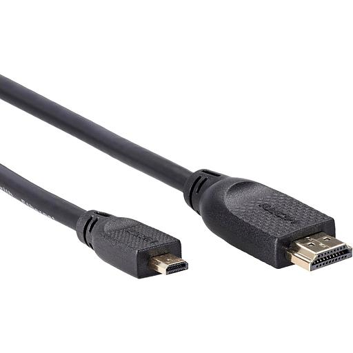 VCOM CG587-1.8M Кабель HDMI-19M --MicroHDMI-19M ver 2.0 1.8m VCOM фото 2