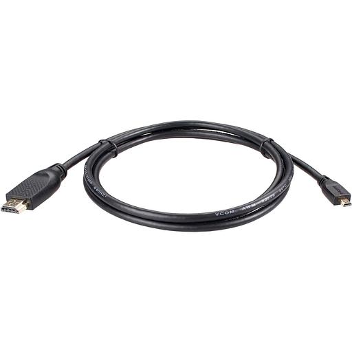 VCOM CG587-1.8M Кабель HDMI-19M --MicroHDMI-19M ver 2.0 1.8m VCOM фото 7