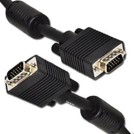 Gembird/Cablexpert CC-PPVGA-10M-B, Кабель VGA Premium, 15M/15M, 10м, черный, тройной экран, феррит.кольца фото 1