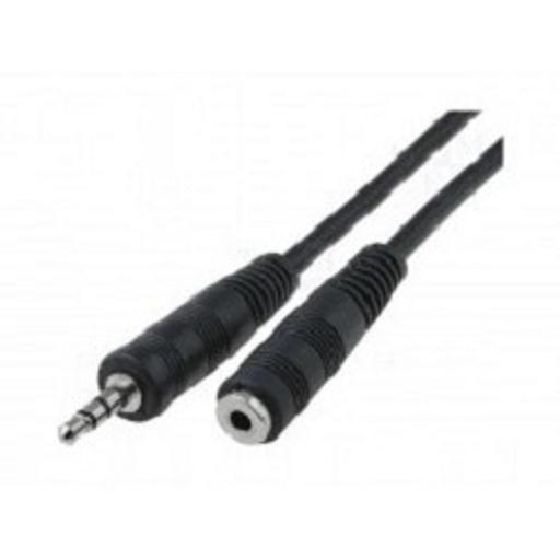 5bites AC35J-010F Кабель-удлинитель 3.5 Jack/M - 3.5 Jack/F, 1м, стерео фото 1