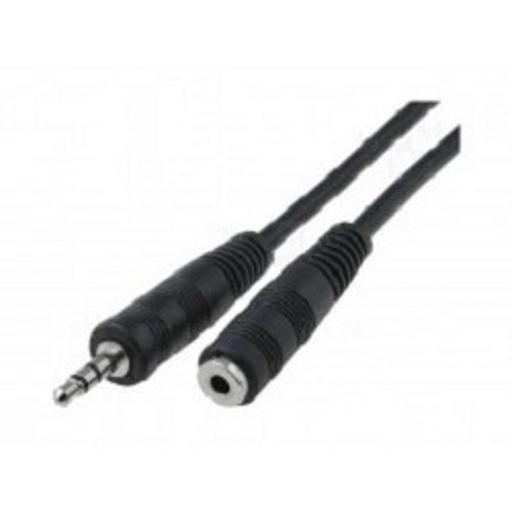 5bites AC35J-030F Кабель-удлинитель 3.5 Jack/M - 3.5 Jack/F, 3м, стерео фото 1