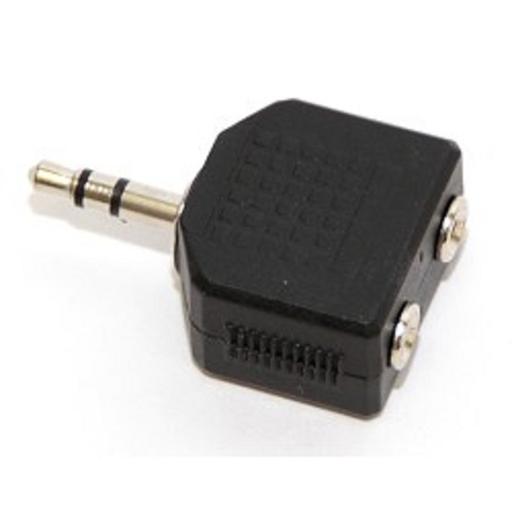5bites AA-3MF2-01 Переходник 3.5 Jack/M - 2*3.5 Jack/F фото 1